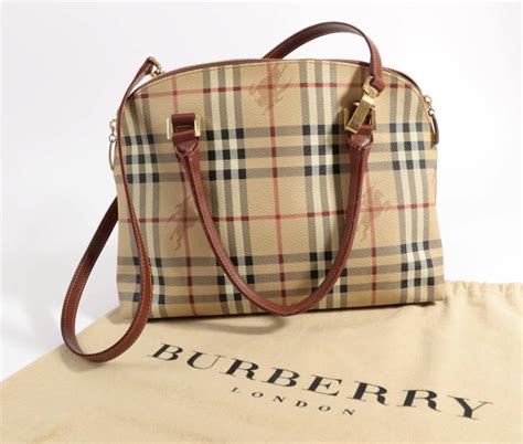 burberry london check and leather satchel|Women’s Check Bags .